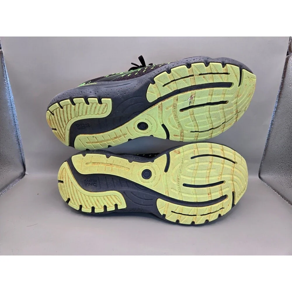 Brooks Glycerin StealthFit 20 Shoes Mens 8D Black Road Running Athletic Sneakers